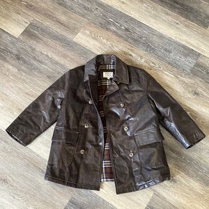 Armani Junior Leather Jacket